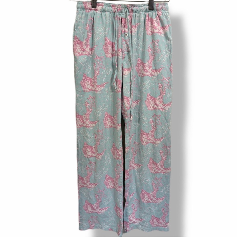 Melanie Martinez K-12 Doll Pajama Pants XS Crybaby Blue Pink Lounge Pants
